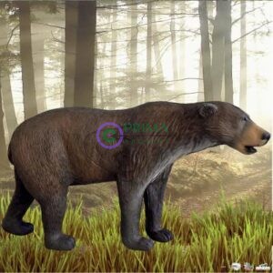 2D-Archery Target Face Walking Brown Bear