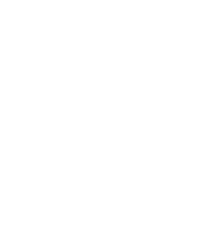 White line icon of a recurve bow profile