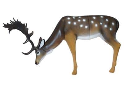 Realistic deer 3D archery target